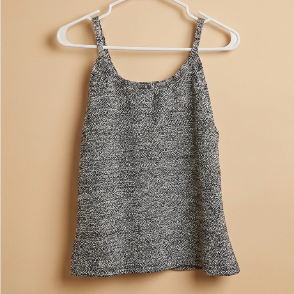 Reitmans Black and White Textured Camisole